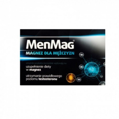  Menmag magnez dla mężczyzn 30 tabletek 