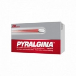 Pyralgina 500 mg, 20 tabletek