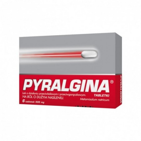  Pyralgina 500 mg, 6 tabletek 