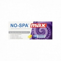 No-Spa Max 80 mg, 20 tabletek