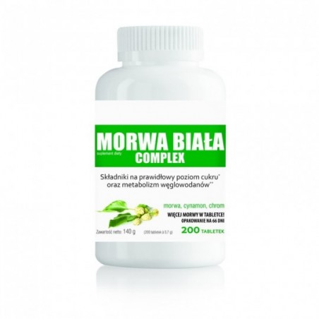  Domowa Apteczka Morwa Biała Complex 200 tabletek 