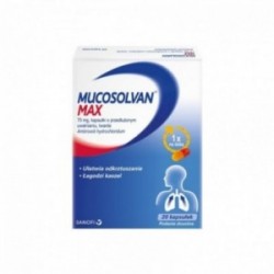 Mucosolvan Max 75 mg, 20 kapsułek