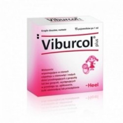 Heel Viburcol Plus krople doustne 15 pojemników po 1 ml