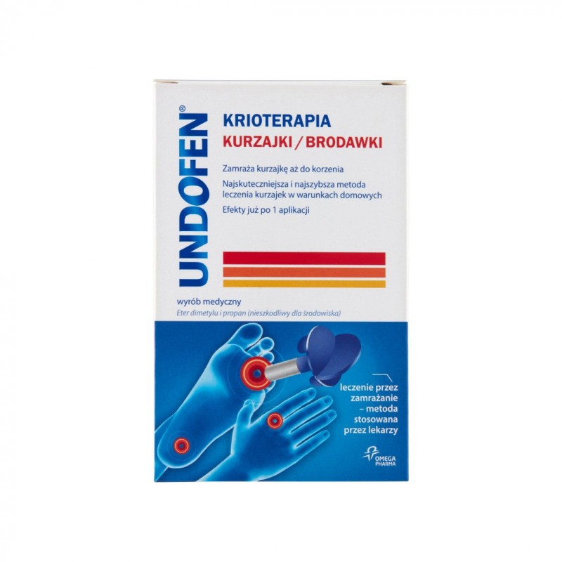 Undofen Krioterapia aerozol na skórę 12 aplikatorów, 50 ml 