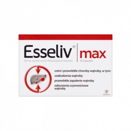 Esseliv Max 450 mg, 30 kapsułek