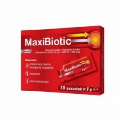 Maxibiotic maść 10 saszetek po 1 g