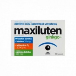 Maxiluten Ginkgo+, 30 tabletek