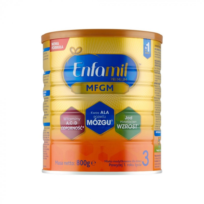 Mleko Enfamil 3 Premium powyżej 1 roku życia, proszek 800 g 