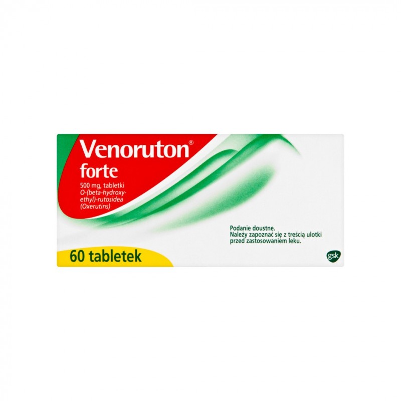 Venoruton Forte 500 mg, 60 tabletek 