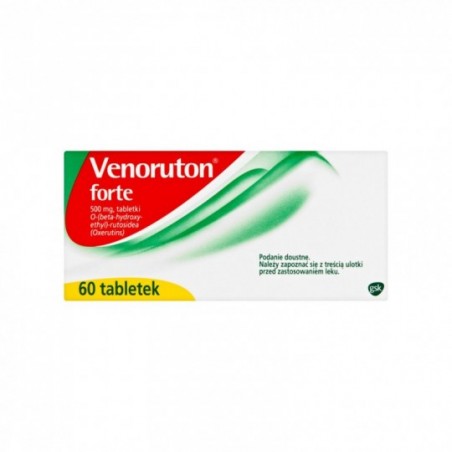 Venoruton Forte 500 mg, 60 tabletek 