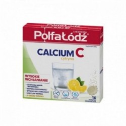 Calcium C cytryna 16 tabletek musujących