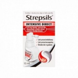 Strepsils Intensive direct aerozol do stosowania w jamie ustnej 8,75 mg, 15 ml