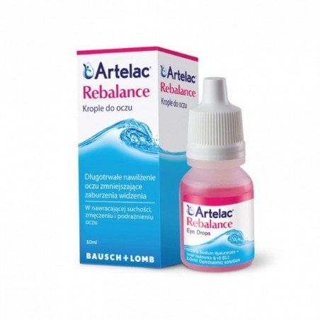 Artelac Rebalance krople do oczu 10 ml