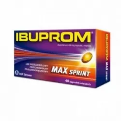 Ibuprom Max Sprint 400 mg, 40 kapsułek