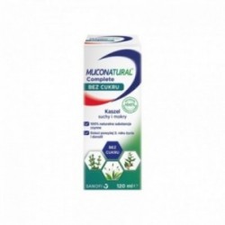 Muconatural Complete syrop bez cukru 120 ml
