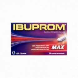 Ibuprom Max 400 mg, 24 tabletki