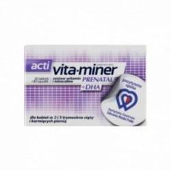 Acti Vita-Miner Prenatal+DHA 30 tabletek + 60 kapsułek