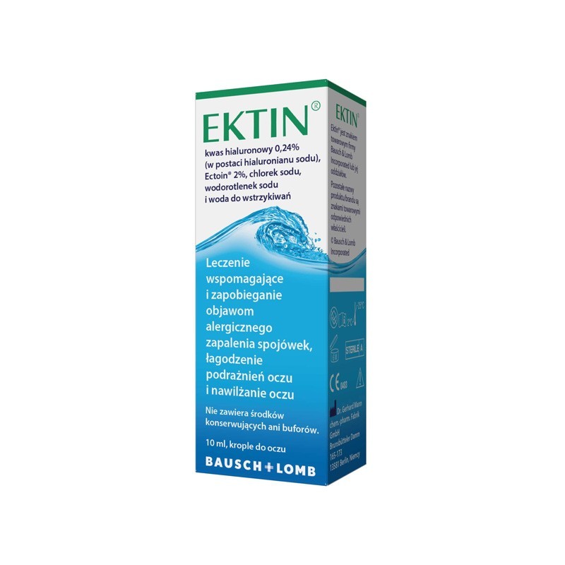 Ektin krople do oczu 10 ml 