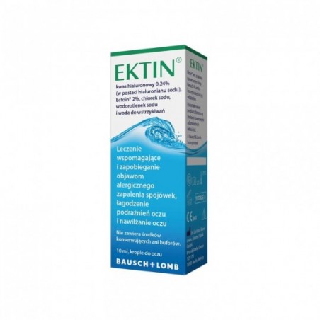 Ektin krople do oczu 10 ml