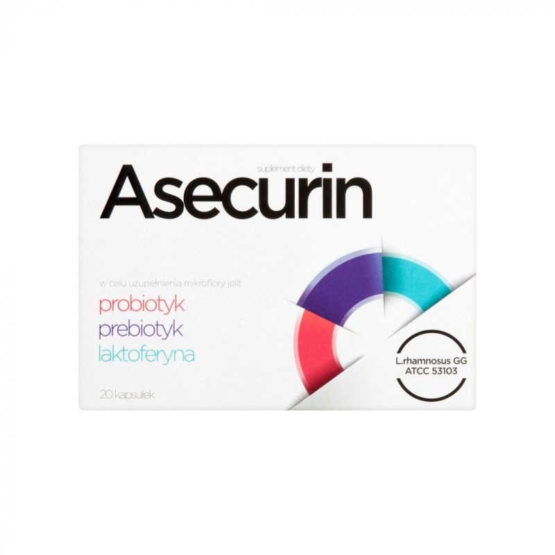Asecurin 20 kapsułek 