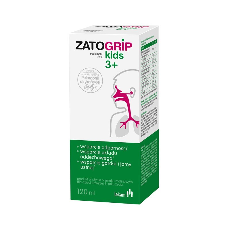 Zatogrip Kids syrop 120 ml 