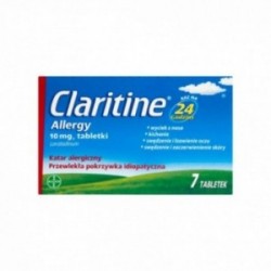Claritine Allergy 10 mg, 7 tabletek