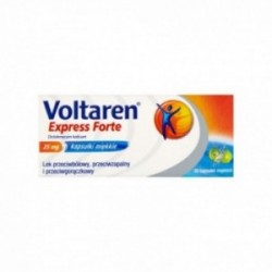 Voltaren Express Forte 25 mg, 20 kapsułek