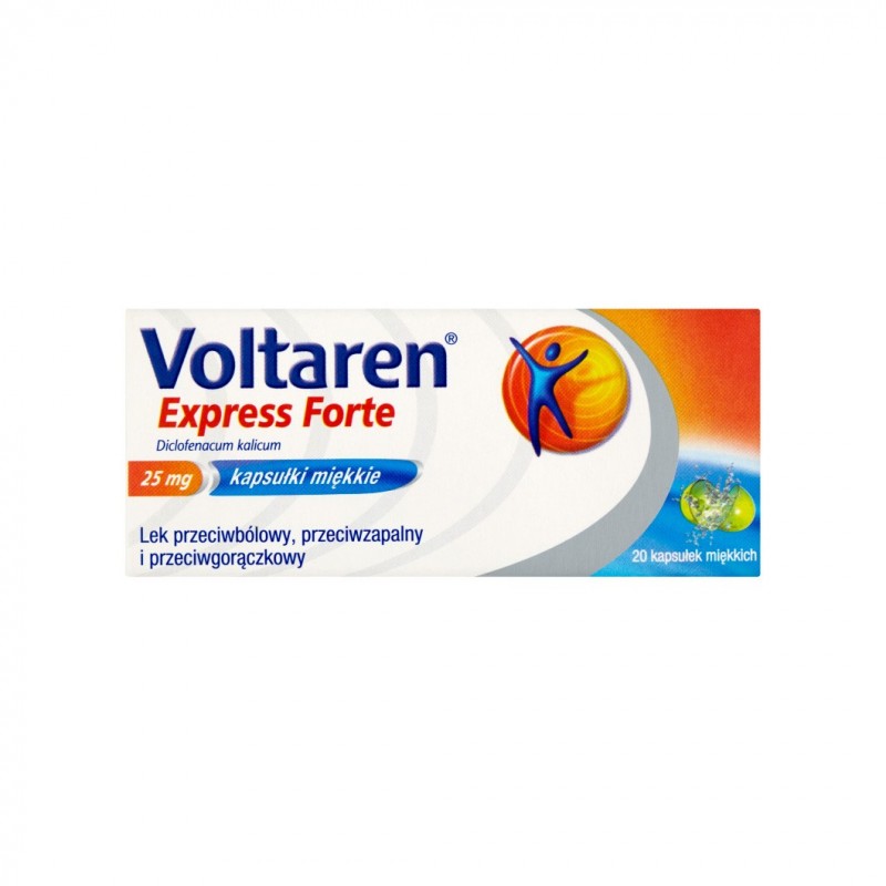 Voltaren Express Forte 25 mg, 20 kapsułek 