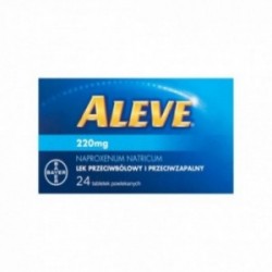 Aleve 220 mg, 24 tabletki