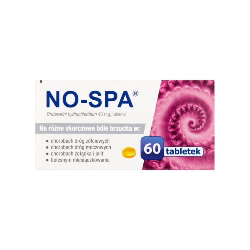 No-Spa 40 mg, 60 tabletek 