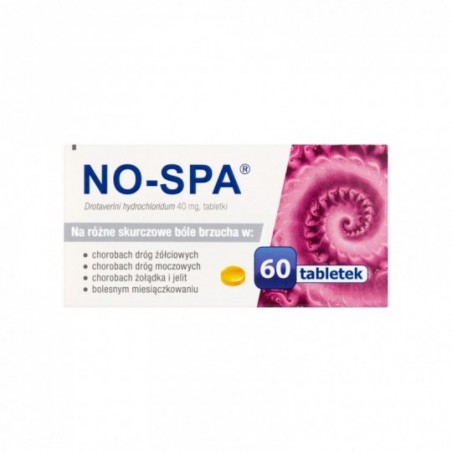  No-Spa 40 mg, 60 tabletek 