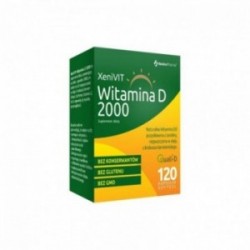 Xenivit witamina D 2000, 120 kapsułek