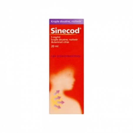  Sinecod krople doustne 5 mg/ml, 20 ml 