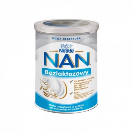 Nestle NAN Expertpro Bezlaktozowy, mleko początkowe dla niemowląt od urodzenia, 400 g
