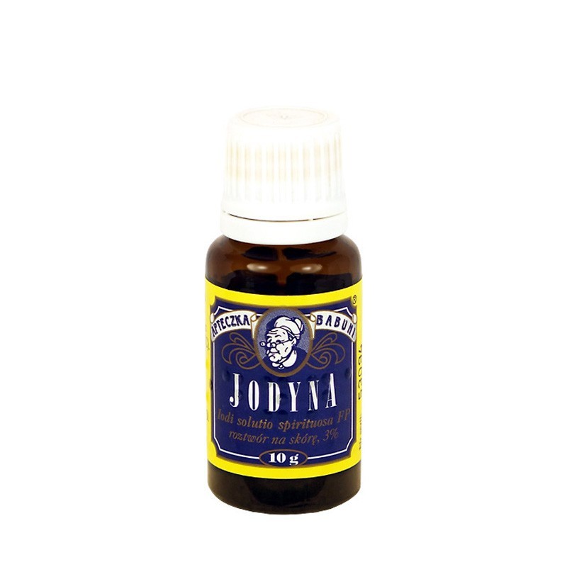 Jodyna, roztwór na skórę, 10 g 