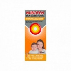 Nurofen dla dzieci forte smak pomarańczowy zawiesina doustne 40 mg/ml, 150 ml