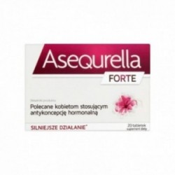 Asequrella Forte 20 tabletek