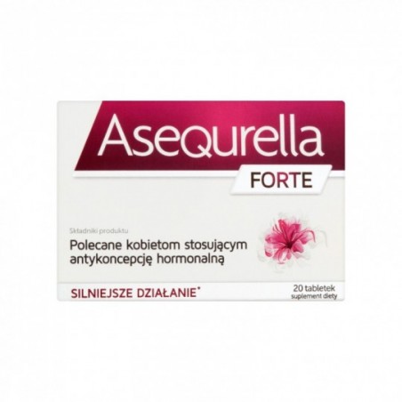  Asequrella Forte 20 tabletek 