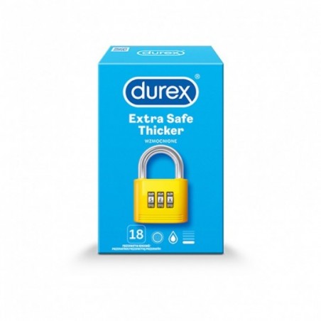  Prezerwatywy Durex Extra safe 18 sztuk 