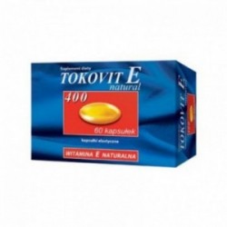 Tokovit E natural 400 j.m., 60 kapsułek
