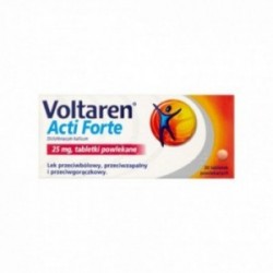 Voltaren Acti Forte 25 mg, 20 tabletek