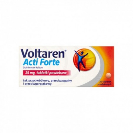 Voltaren Acti Forte 25 mg, 20 tabletek 