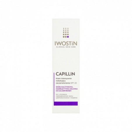  Iwostin Capillin krem intensywnie redukujący zaczerwienienia SPF 20, 40 ml 