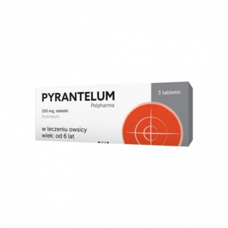  Pyrantelum OWIX 250 mg, 3 tabletki 