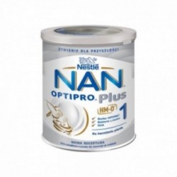 Nestle NAN Optipro Plus 1 HM-O, mleko początkowe dla niemowląt od urodzenia, 800 g