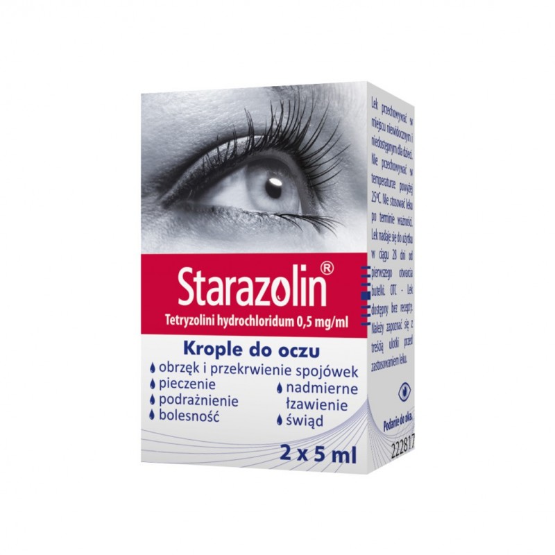 Starazolin Krople Do Oczu 05 Mgml 10 Ml Apteka Moderna 2264