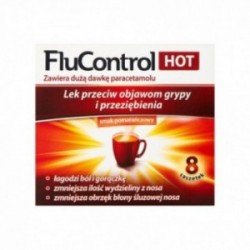 Flucontrol Hot 1000 mg + 10 mg + 4 mg, 8 saszetek