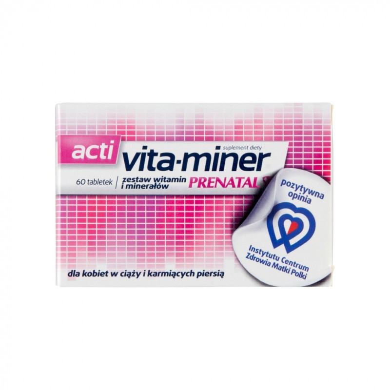 Acti Vita-Miner Prenatal 60 tabletek 
