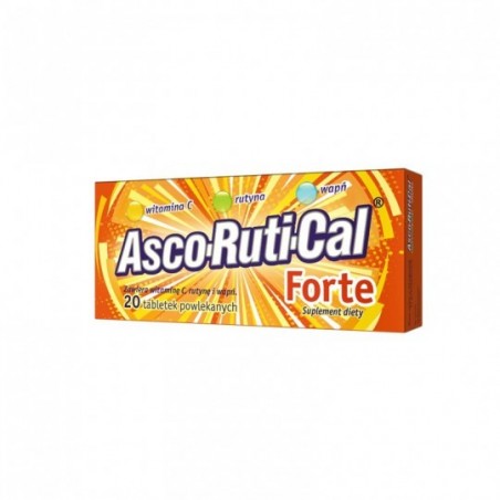  Ascorutical Forte 20 tabletek 