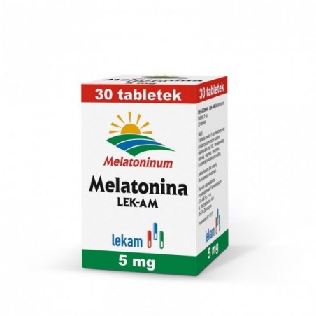 Melatonina Lek-Am 5 mg, 30 tabletek